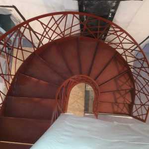 Wangentreppe, skelettiert